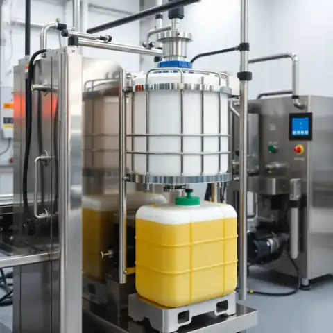 IBC tote filling machine equipment reference